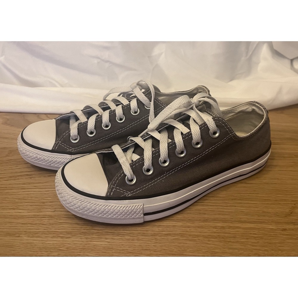 Converse Chuck Taylor All Star Low Charcoal Wonens 7 Gray